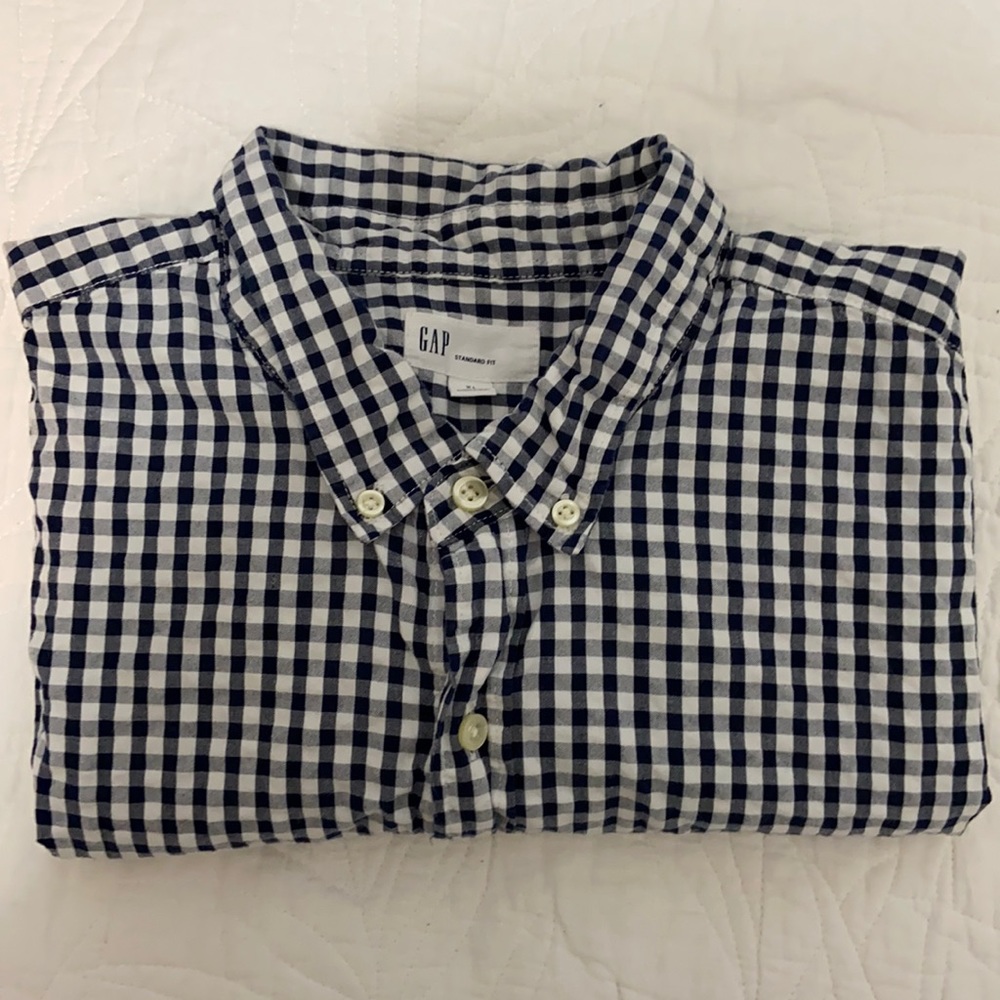 Gap Short-sleeved Button Down Shirt